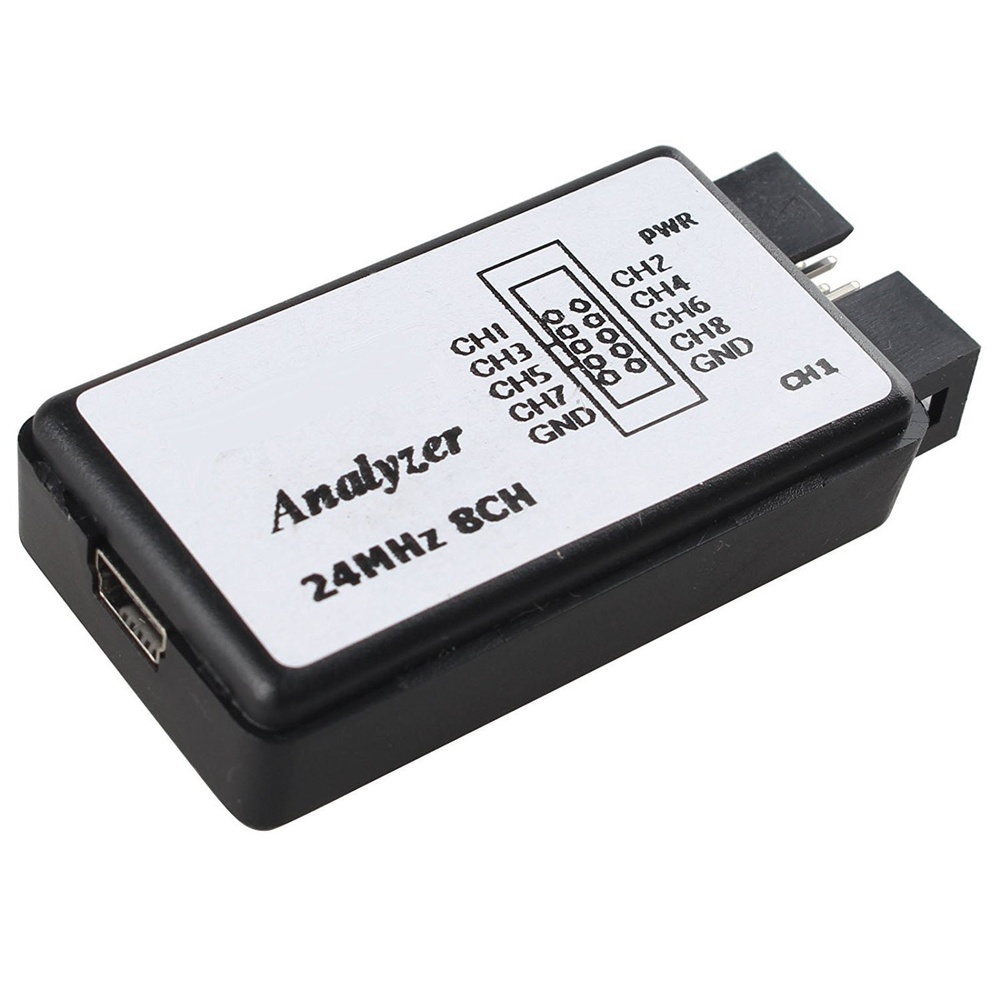 Analizador lógico USB de 24MHz - Logic Analyzer Usb reseña y precio