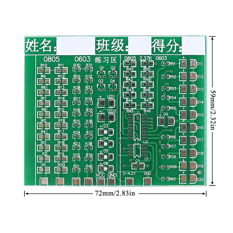 Kit de clase, componentes de p - Diy Electronics Project Kit reseña y precio