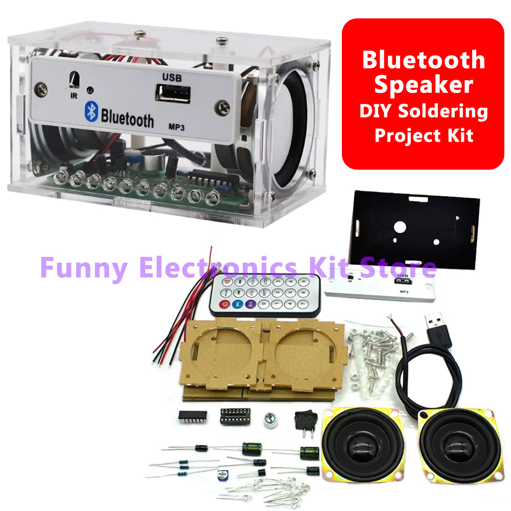 Kit de Altavoz Bluetooth DIY B - Diy Electronics Learning Kit reseña y precio
