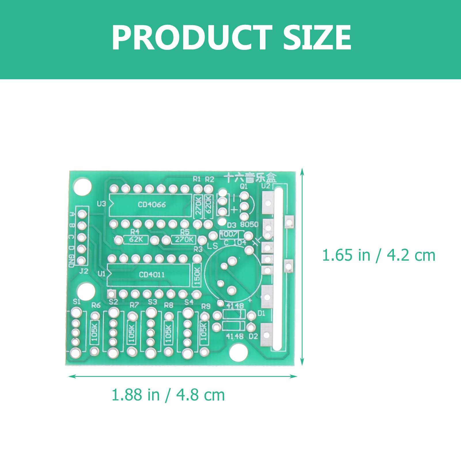 1 juego de componentes electró - Diy Electronics Box reseña y precio