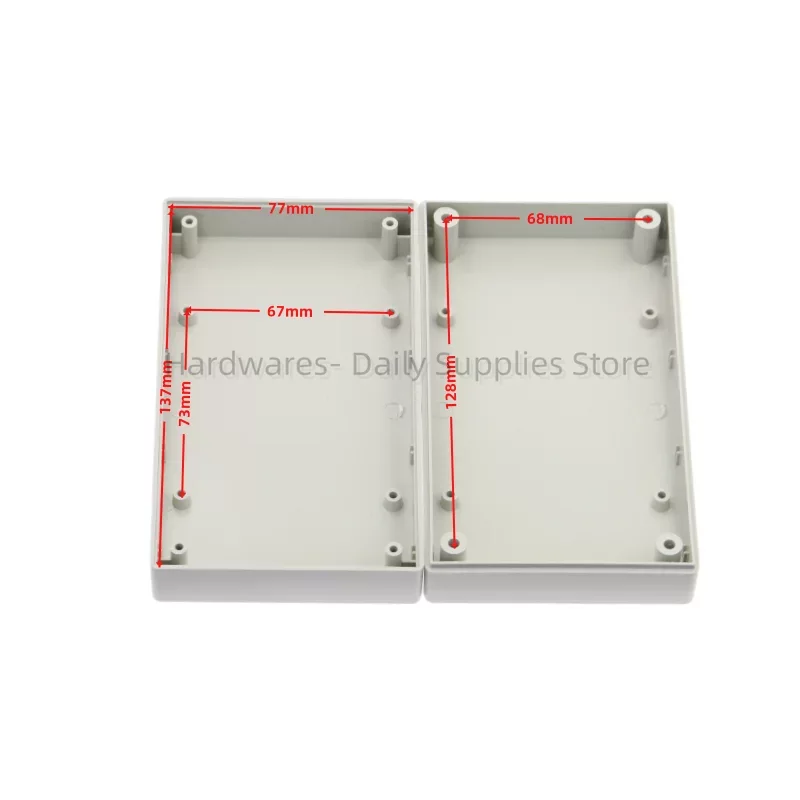 Caja de plástico PCB para proy - Diy Electronics Box reseña y precio