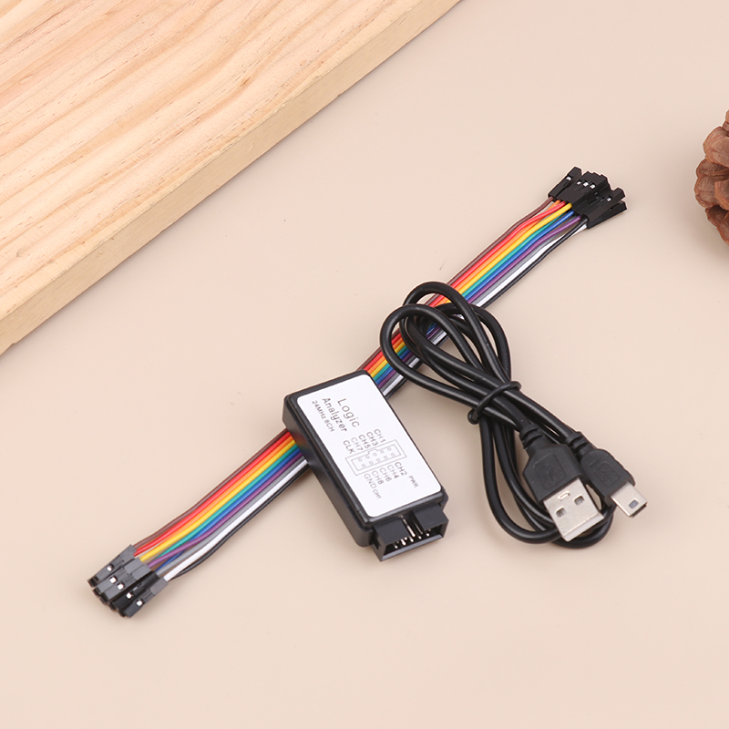 Analizador Lógico USB de 24MHz - Logic Analyzer Usb reseña y precio