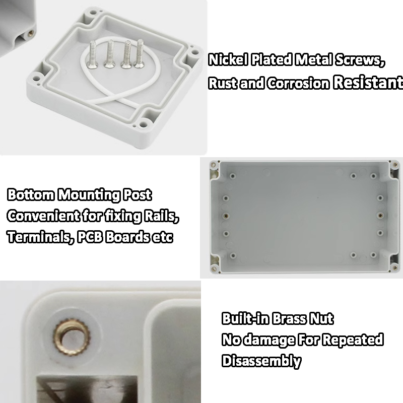 Caja de caja impermeable, caja - Diy Electronics Box reseña y precio