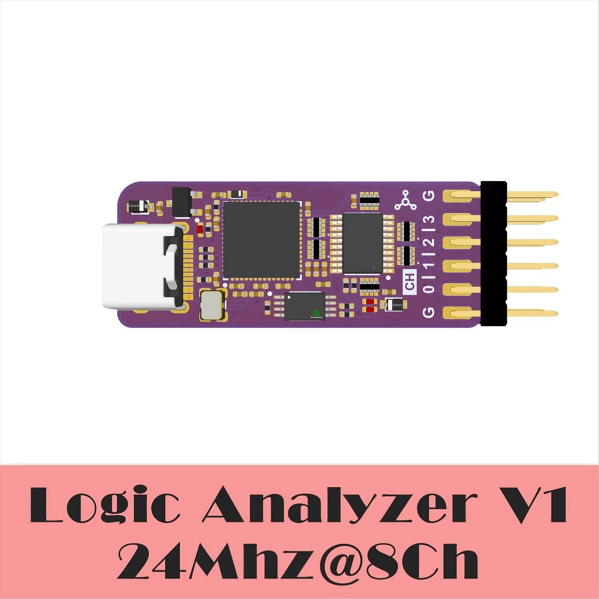 Analizador Lógico USB DLA Mini - Logic Analyzer Usb reseña y precio