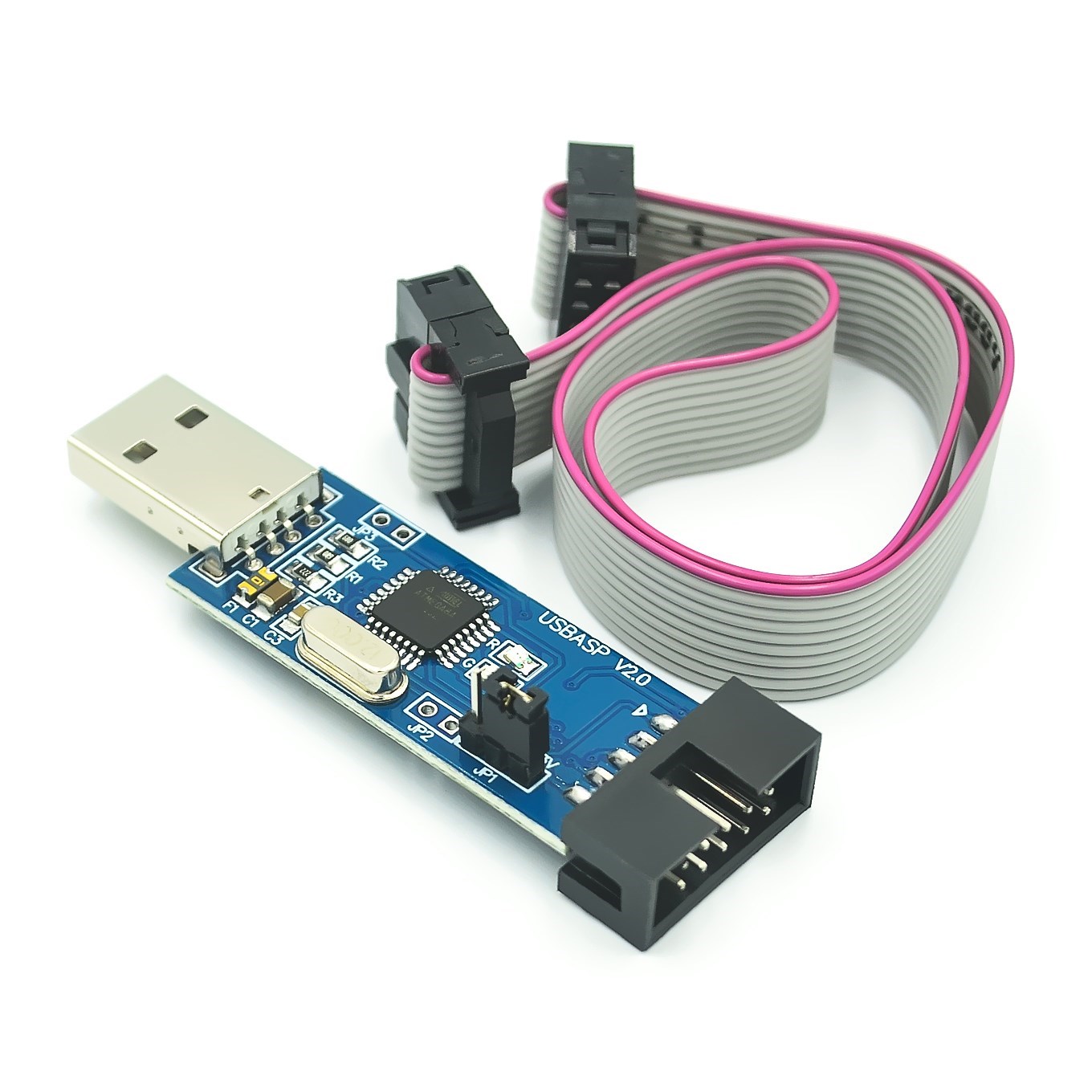 Programador USBASP USBISP AVR, - Logic Analyzer Usb reseña y precio