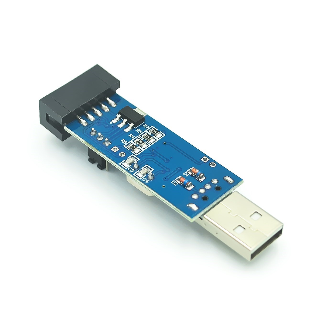 Programador USBASP USBISP AVR, - Logic Analyzer Usb reseña y precio