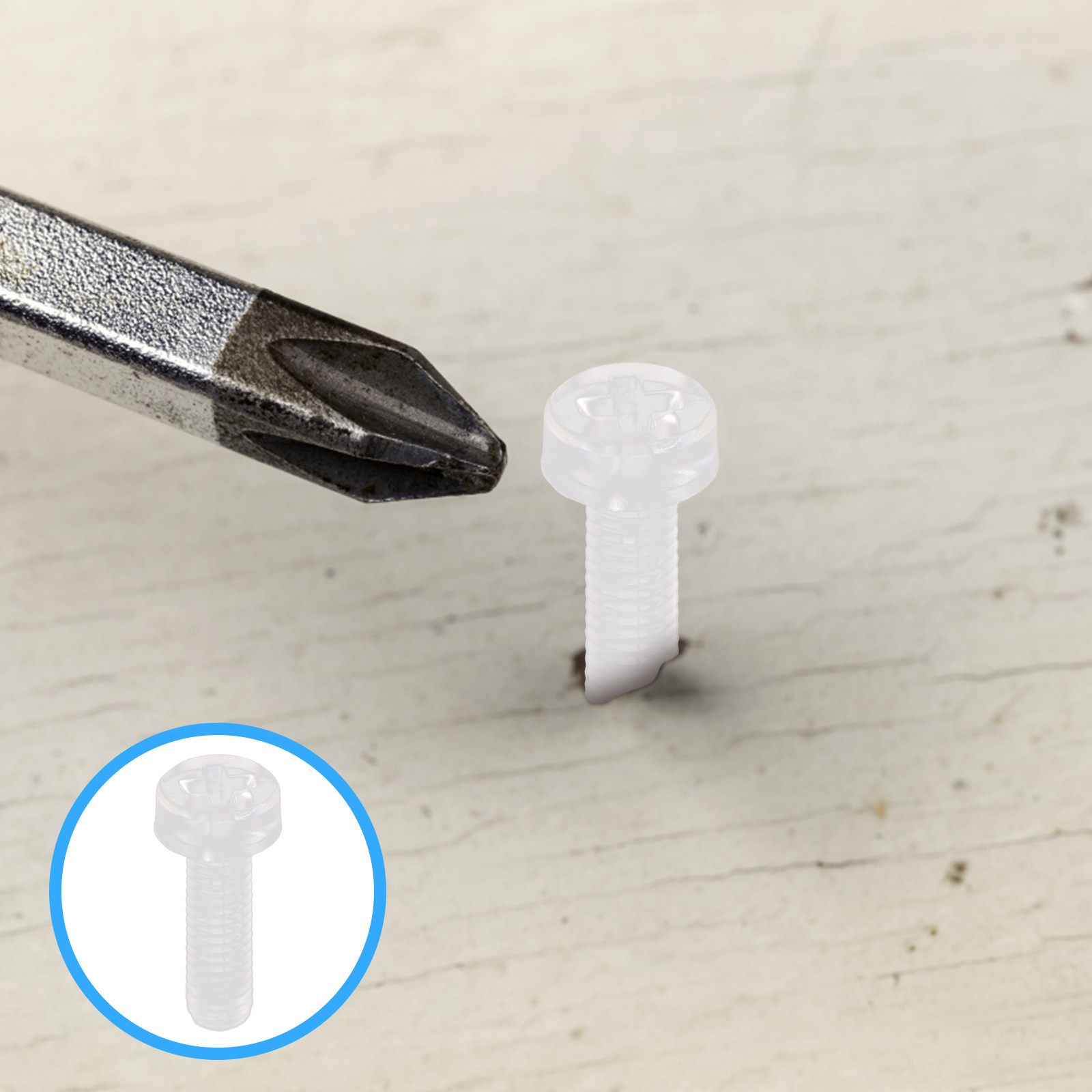 50 tornillos de plástico con c - Diy Electronics Cabinet reseña y precio